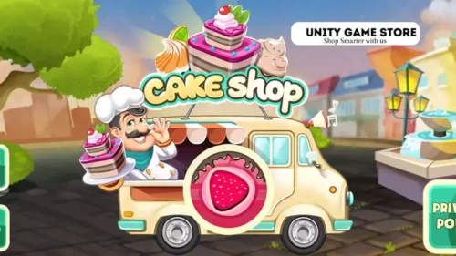 Cake Shop Bakery Chef Unity game Source code - Unity Game Store