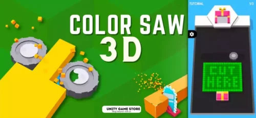 Color Saw unity game source code