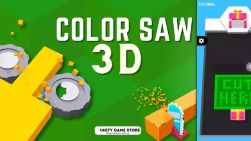 Color Saw unity game source code