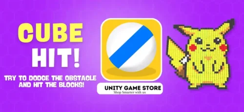 Cube Hit Unity game Source code - Unity Game Store