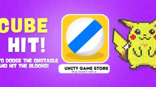 Cube Hit Unity game Source code - Unity Game Store