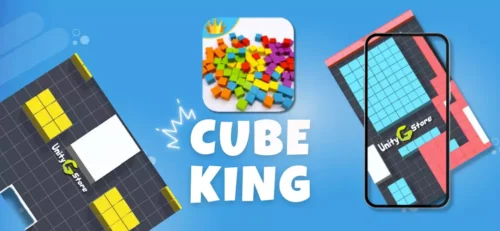 Cubes King Unity game Source code - Unity Game Store