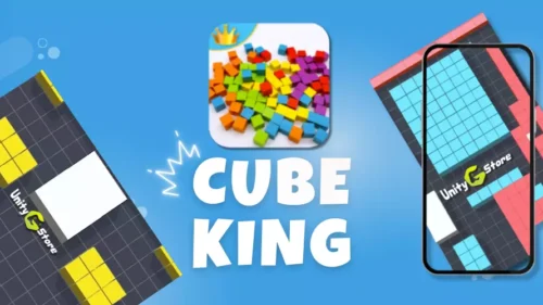 Cubes King Unity game Source code - Unity Game Store