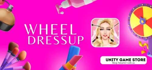 Fashion Dressup Wheel Unity game Source code - Unity Game Store