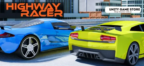 Highway Racer Unity game Source code - Unity Game Store