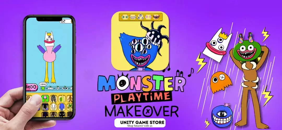 Mix Monster Makeover Unity game Source code - Unity Game Store