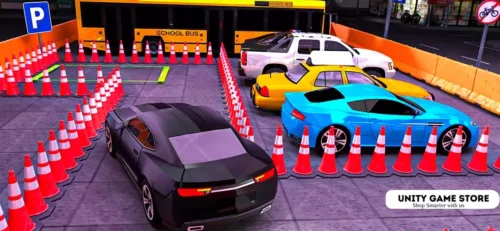 Night Car Parking Unity game Source code - Unity Game Store