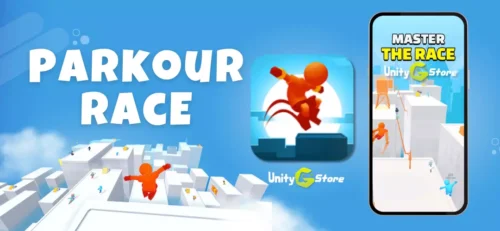 Parkour Race Only Up Unity game Source code - Unity Game Store
