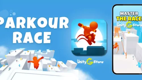 Parkour Race Only Up Unity game Source code - Unity Game Store