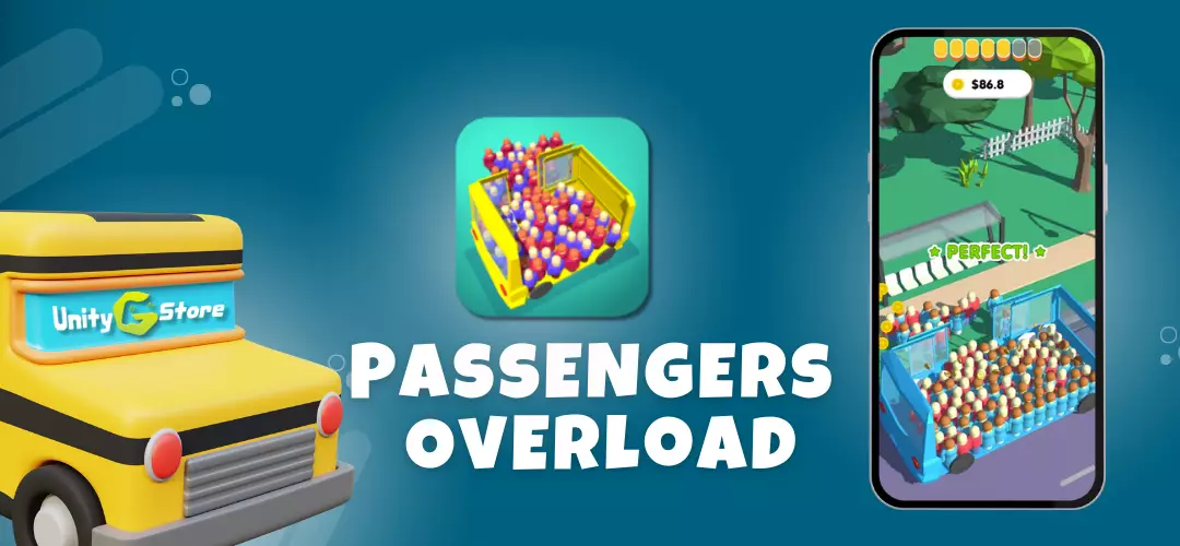 Bus Passenger Over load Unity game Source code - Unity Game Store