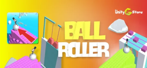 Roller Ball 3D Game Buy Unity Source Code