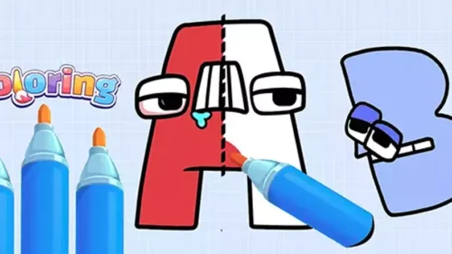 Merge Alphabet Color Monster - Buy Unity Games