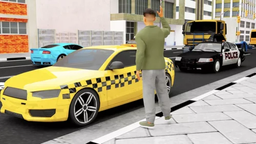 City Taxi Driver 3D Unity Source Code