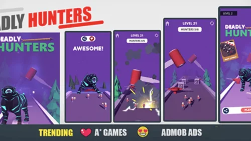 Deadly Hunter - Join and Clash Unity Source Code