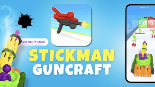 Human Gun Craft: Weapon Run Game Buy Unity Source Code