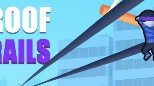 Roof Rails Runner 3D Game - Unity 3D Source Code