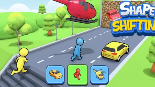 Shape Shifter Transform Race Game Buy Unity Source Code