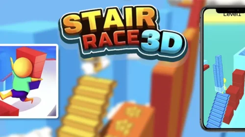 Stair Rush Race 3D Game - Unity 3D Source Code