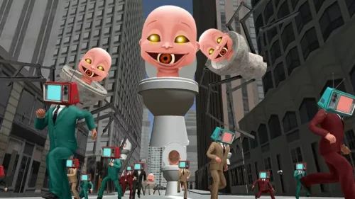 Toilet Monster Hide & Seek Unity Source Code