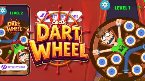 Circus Dart Wheel Game - Unity Games Source Code